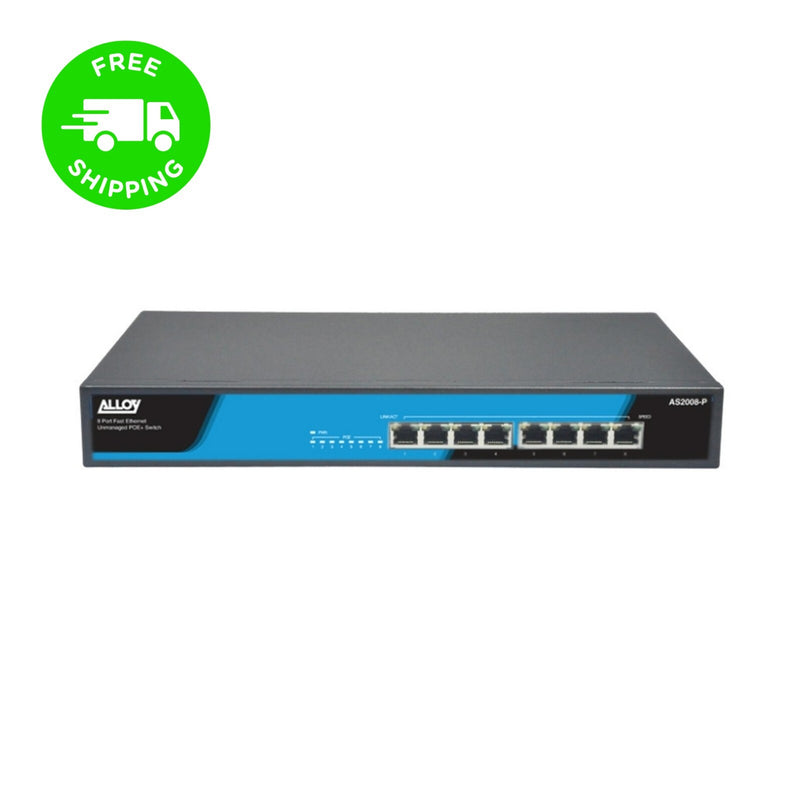 Alloy AS2008-P PoE Switch